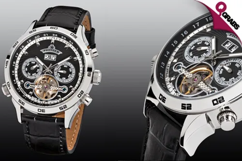For QR990 Get a Men’s Pionier Florida Diamonds Watch - 6 Styles to choose from! (Up to QR4820 Value)